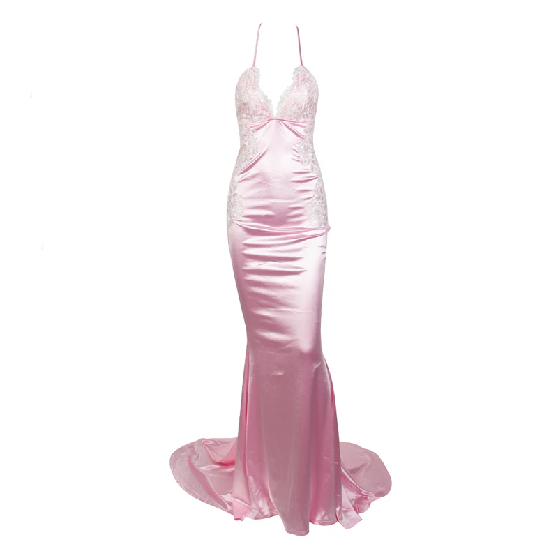 Elegant Pink Maxi Celebrity Party Dress Women Vestidos Summer Spaghetti Strap Backless Sexy Mermaid Summer Dress Dropshipping
Elegant Pink Maxi Celebrity Party Dress Women Vestidos Summer Spaghetti Strap Backless Sexy Mermaid Summer Dress Dropshipping