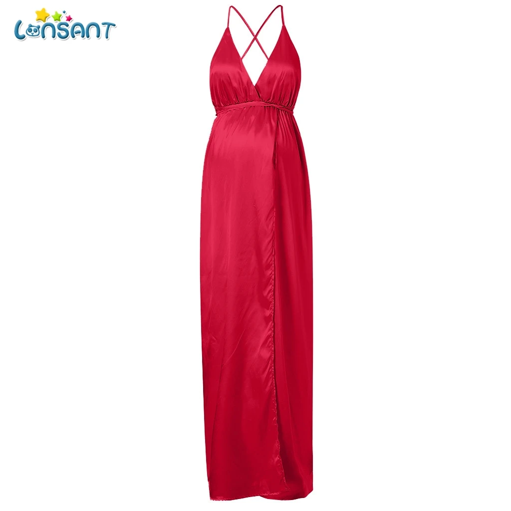 LONSANT Maternity Sleeveless Dresses Sexy Solid Pregnancy High Waist Backless Dresses Pregnant Midi Long Dresses Women Clothes
LONSANT Maternity Sleeveless Dresses Sexy Solid Pregnancy High Waist Backless Dresses Pregnant Midi Long Dresses Women Clothes