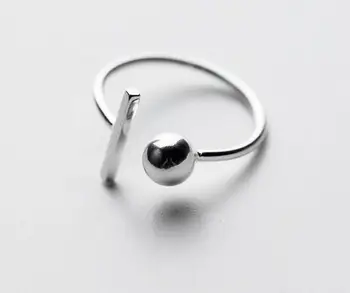 Straight Bar &Round Ball Geometric Ring Charm Gift 100% REAL.925 Sterling Silver fINE jEWELRY GTLJ1308
Straight Bar &Round Ball Geometric Ring Charm Gift 100% REAL.925 Sterling Silver fINE jEWELRY GTLJ1308