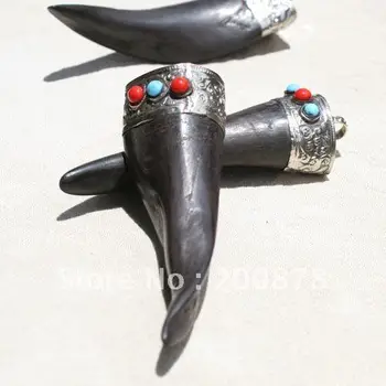 Tibetan Amulet Natural Sheep Horn Nugget Pendants Tibet Ethnic Amulets Family Decor Arts TBP219
Tibetan Amulet Natural Sheep Horn Nugget Pendants Tibet Ethnic Amulets Family Decor Arts TBP219