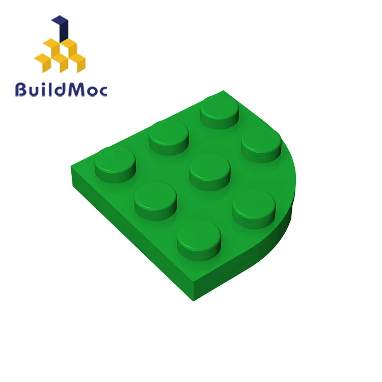 BuildMOC 30357 Plate Round Corner 3 x 3 For Building Blocks Parts DIY LOGO Educational Creative gift Toys
BuildMOC 30357 Plate Round Corner 3 x 3 For Building Blocks Parts DIY LOGO Educational Creative gift Toys
