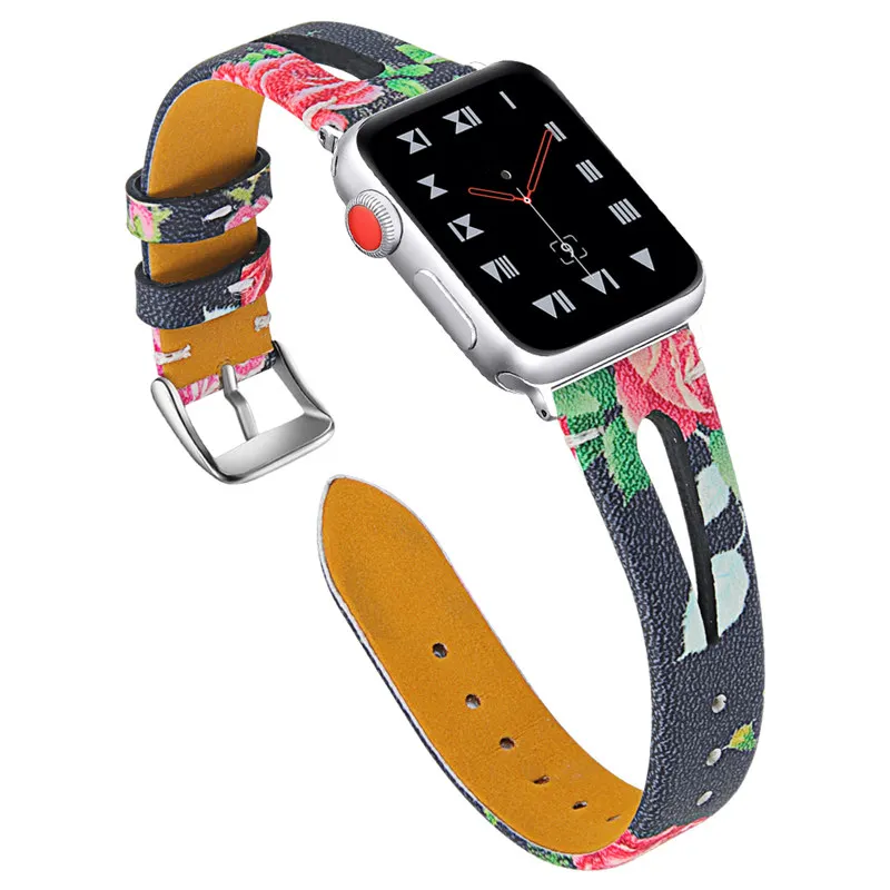 Leather Replacement Strap for Apple Watch Band 44mm 42mm 40mm 38mm Slim Wristband Breathable Bands for iWatch Series 4/3/2/1
Leather Replacement Strap for Apple Watch Band 44mm 42mm 40mm 38mm Slim Wristband Breathable Bands for iWatch Series 4/3/2/1