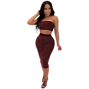 Wantmove 2019 new summer women two piece sexy wrapped chest sleeveless lumber top slim dress round light piece two piece WM614
Wantmove 2019 new summer women two piece sexy wrapped chest sleeveless lumber top slim dress round light piece two piece WM614