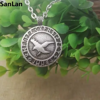12pcs eagle pendant viking jewelry in Rune Circle pendant jewelry with 50cm metal chain SanLan
12pcs eagle pendant viking jewelry in Rune Circle pendant jewelry with 50cm metal chain SanLan