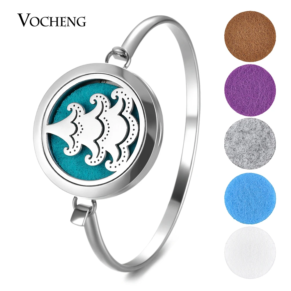 Perfume Diffuser Locket Bracelet Christmas Tree 316L Stainless Steel Bangle Magnetic Randomly Send 10pcs Oil Pads as Gift VA-777
Perfume Diffuser Locket Bracelet Christmas Tree 316L Stainless Steel Bangle Magnetic Randomly Send 10pcs Oil Pads as Gift VA-777