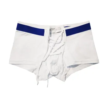 Cotton Men's Appeal Underwear New Sexy Bandage Solid Low Waist Soft and Comfortable Breathable Fashion Casual Daily Boxer #Z
Cotton Men's Appeal Underwear New Sexy Bandage Solid Low Waist Soft and Comfortable Breathable Fashion Casual Daily Boxer #Z