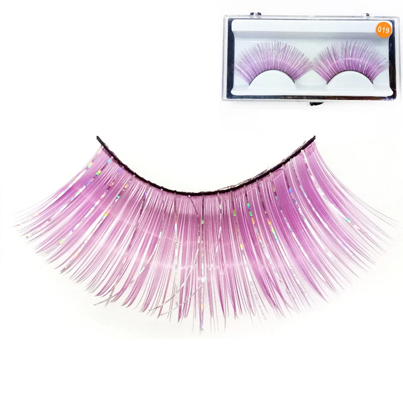 YOKPN Exaggerated Purple False Eyelashes Charming Personality Stage Makeup Eyelashes High Quality Fibers Fake Lashes Extension
YOKPN Exaggerated Purple False Eyelashes Charming Personality Stage Makeup Eyelashes High Quality Fibers Fake Lashes Extension