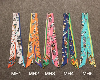 Puppet Fashion Style New Arrival Print Lady Silk riband Scarves Bags Scarf Small Ribbon Hair Band Bandeaus BD21 Drop Shipping
Puppet Fashion Style New Arrival Print Lady Silk riband Scarves Bags Scarf Small Ribbon Hair Band Bandeaus BD21 Drop Shipping