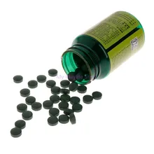 1 garrafa de comida de peixe aquário aquário peixes tropicais algas spirulina comprimidos comprimido proteína aminoácido mineral vitamina fornecedor c42(China)