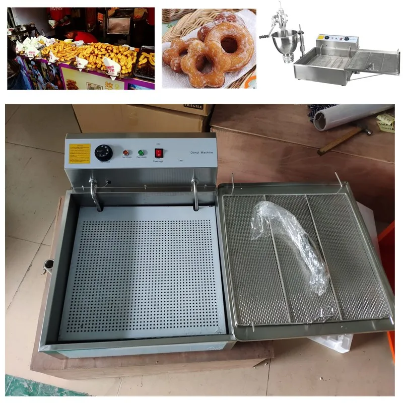 Multi-function donut fryer Electric Deep Fryer machine for Donut Churros French Fries Frying Machine Oven Fried Chicken Grill
Multi-function donut fryer Electric Deep Fryer machine for Donut Churros French Fries Frying Machine Oven Fried Chicken Grill