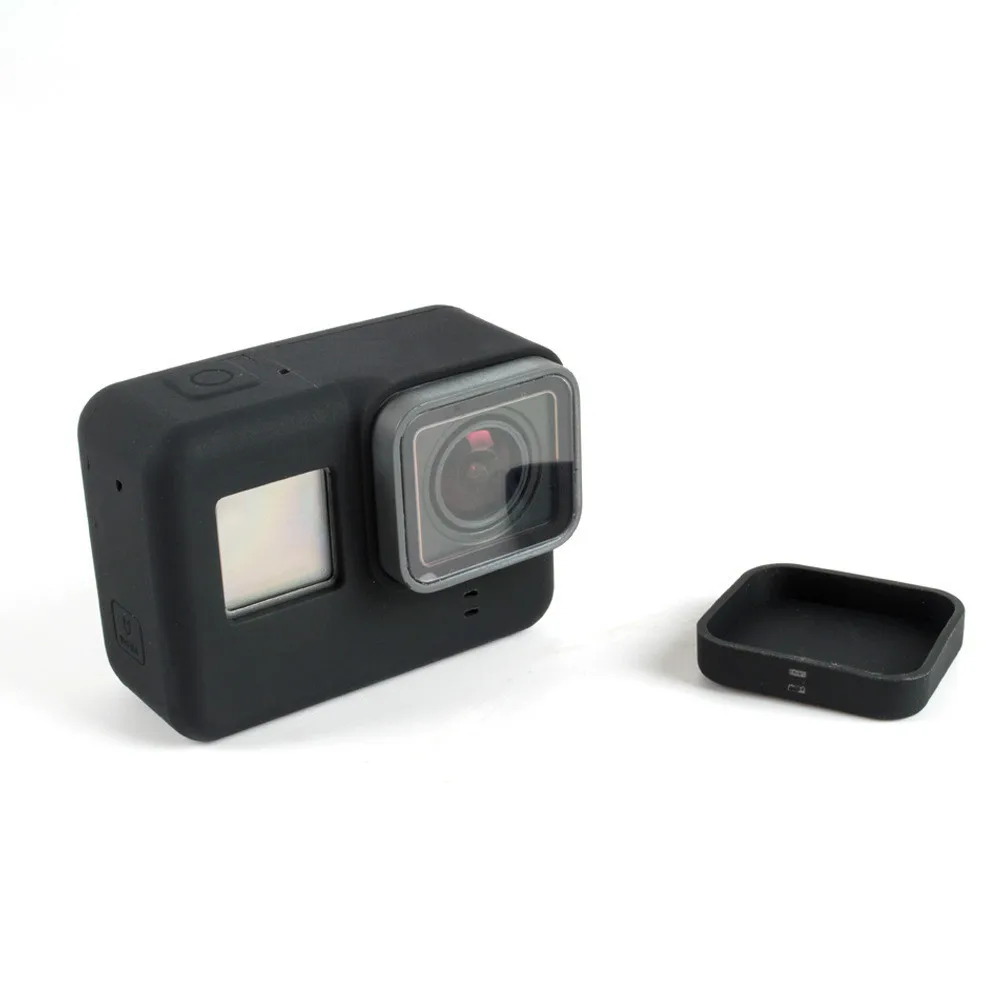 Оптовая продажа аксессуары для Go Pro защитный силиконовый чехол экшн камеры +