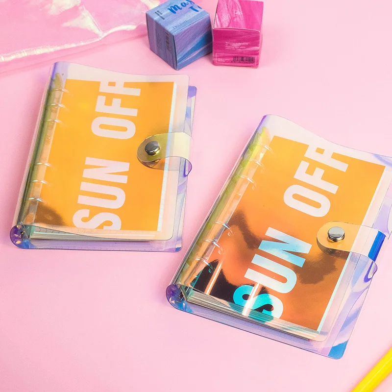 Cute Originality Kawaii PVC spiral Ring binder Notebook planner Laser School Office stationery Bullet Journal Agenda Bujo 2019
Cute Originality Kawaii PVC spiral Ring binder Notebook planner Laser School Office stationery Bullet Journal Agenda Bujo 2019