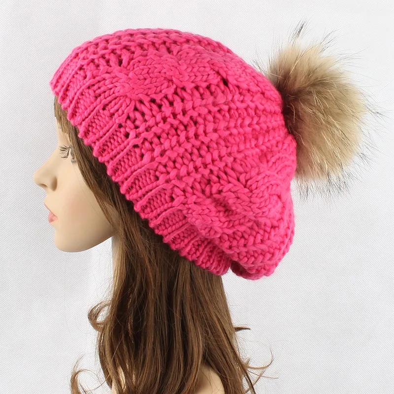 Racoon hair ball beret coarse yarn autumn & winter gorro artist beret painting hat
Racoon hair ball beret coarse yarn autumn & winter gorro artist beret painting hat