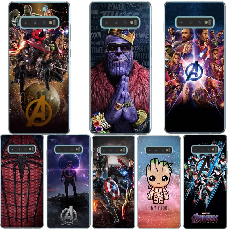 Marvel Avengers Endgame Thanos Silicone TPU Cover Phone Case For Samsung Galaxy S6 S7 Edge S8 S9 Plus S10 S10Lite S10Plus Note 9
Marvel Avengers Endgame Thanos Silicone TPU Cover Phone Case For Samsung Galaxy S6 S7 Edge S8 S9 Plus S10 S10Lite S10Plus Note 9