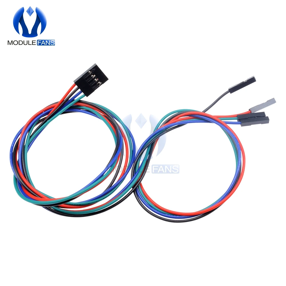 Набор кабелей 4P 4 контакта 0 7 м 70 см разъем гнездо перемычка для 3D принтера Arduino