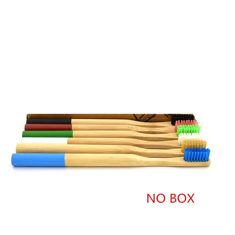 Rainbow Eco FriendlyBamboo Toothbrush Natural Bamboo Soft Bristle Wooden Handle Tooth brush Travel Oral Care
Rainbow Eco FriendlyBamboo Toothbrush Natural Bamboo Soft Bristle Wooden Handle Tooth brush Travel Oral Care