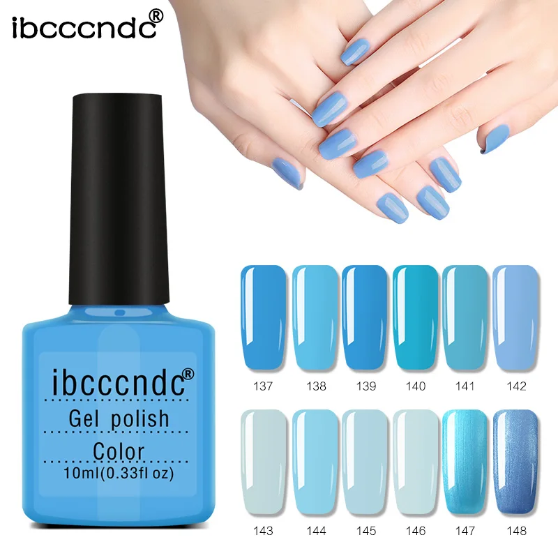 1X10ml Ibcccndc Gradient Sky Blue Series Enamel Gel Semi Permanentes UV Nail Gel Polish Soak Off Lacquer Varnish Nail Art Design
1X10ml Ibcccndc Gradient Sky Blue Series Enamel Gel Semi Permanentes UV Nail Gel Polish Soak Off Lacquer Varnish Nail Art Design