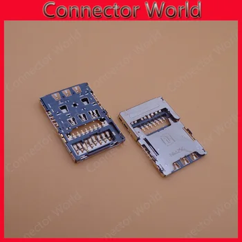 2-50X For LG K8 K350 K350N K4 M160 connector Original SIM + Memory Card Reader SIM Memory Card Socket SIM Card Slot Replacement
2-50X For LG K8 K350 K350N K4 M160 connector Original SIM + Memory Card Reader SIM Memory Card Socket SIM Card Slot Replacement