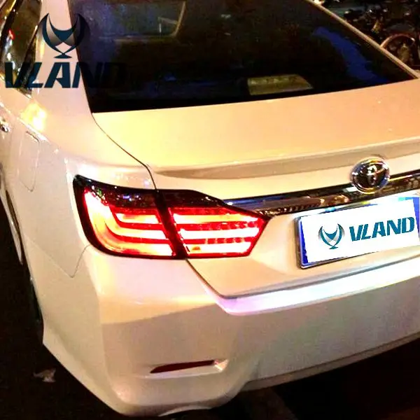 VLAND manufacturer for Car back light for Camry LED Taillight 2012 2014 fo Camry Tail lamp with DRL+Reverse+Brake plug and play
VLAND manufacturer for Car back light for Camry LED Taillight 2012 2014 fo Camry Tail lamp with DRL+Reverse+Brake plug and play