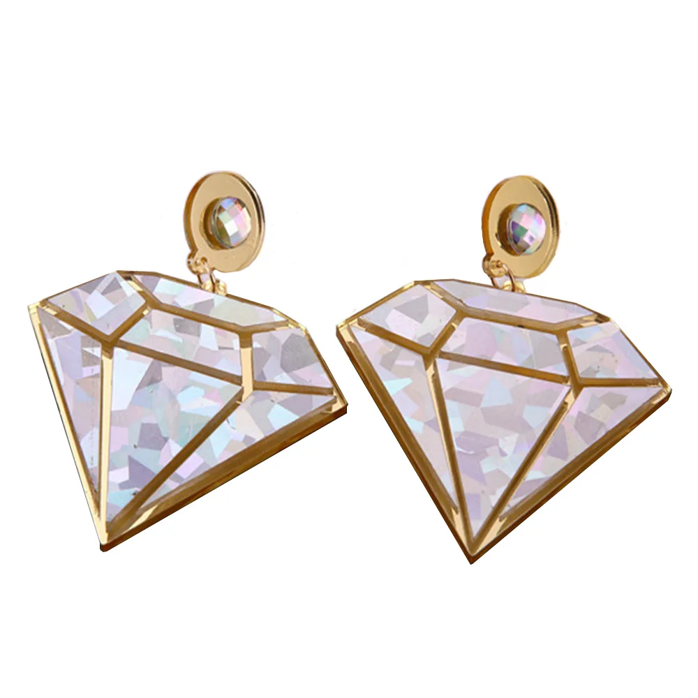 1 pair Popular Sale Jewelry Disco Stage Dancer Mirror Acrylic Laser Earrings for Women New Arrival oorbellen voor vrouwen
1 pair Popular Sale Jewelry Disco Stage Dancer Mirror Acrylic Laser Earrings for Women New Arrival oorbellen voor vrouwen