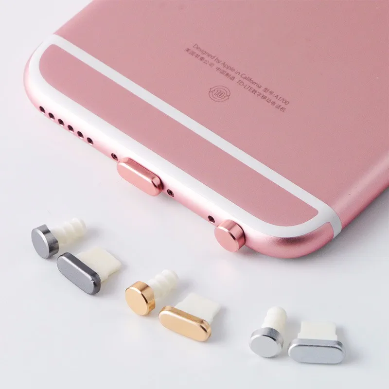 Arrival Mobile Phone Aluminum + PU Dust Plug Set for iPhone 6 6s 7 7plus Earphone Jack Plug Anti Dust Plug to Phone Accessories
Arrival Mobile Phone Aluminum + PU Dust Plug Set for iPhone 6 6s 7 7plus Earphone Jack Plug Anti Dust Plug to Phone Accessories
