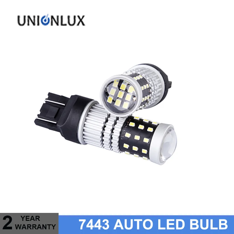 2pcs 1500Lm T20 7443 39SMD LED Bulbs 7440 W21/5W LED Car Lights Turn Signal Brake light Parking light Auto Fog Lamps
2pcs 1500Lm T20 7443 39SMD LED Bulbs 7440 W21/5W LED Car Lights Turn Signal Brake light Parking light Auto Fog Lamps
