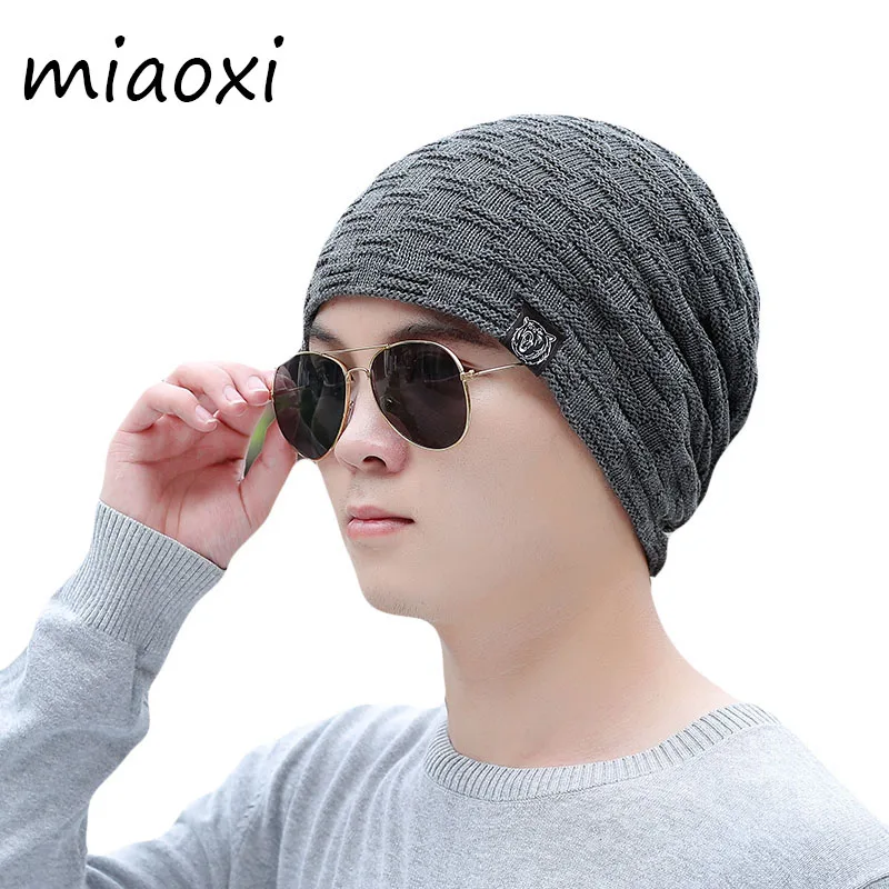 miaoxi Winter Warm Men Fashion Beanies skullies High Quality Thick Hat Caps For Male Cool Knit Bonnet Casual Brand Hats mx-322
miaoxi Winter Warm Men Fashion Beanies skullies High Quality Thick Hat Caps For Male Cool Knit Bonnet Casual Brand Hats mx-322