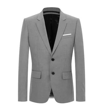 Mens Blazer Jacket New Arrival Solid Color Men's Suit Single-row Two-button
Mens Blazer Jacket New Arrival Solid Color Men's Suit Single-row Two-button