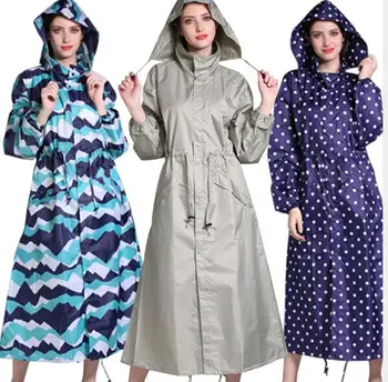 Lengthened fashionable light-weight large-size rainproof raincoat raincoat with full seals of glue
Lengthened fashionable light-weight large-size rainproof raincoat raincoat with full seals of glue
