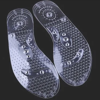 Women Men PVC Anti-Fatigue Therapy Healthy Foot Care Insoles Massage Breathable Magnetic Soft Orthosis Transparent Slimming
Women Men PVC Anti-Fatigue Therapy Healthy Foot Care Insoles Massage Breathable Magnetic Soft Orthosis Transparent Slimming