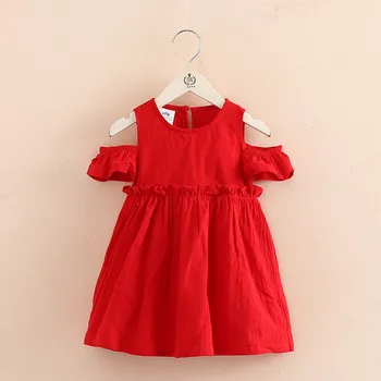 2020 Summer 2 3 4 6 8 10 Years Children Solid Red Cotton Short Sleeve Wrap Off Shoulder Strapless Dress For Girl Kids
2020 Summer 2 3 4 6 8 10 Years Children Solid Red Cotton Short Sleeve Wrap Off Shoulder Strapless Dress For Girl Kids