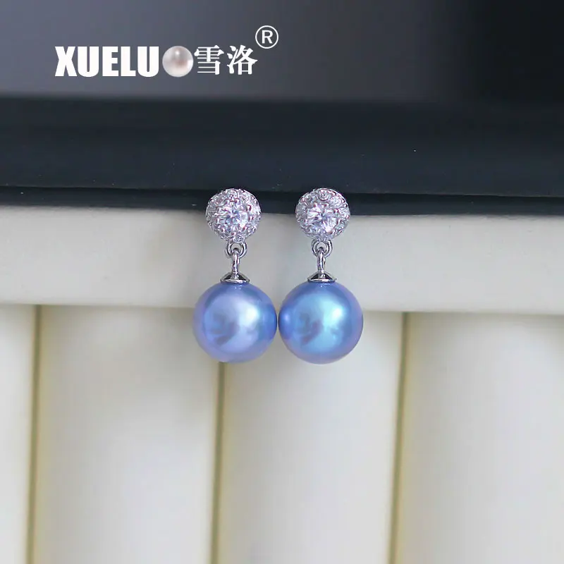 925 Sterling Silver Perfect Round High Quality Silver Gray Natural Cultured Fresh water Pearl Stud Earrings for women
925 Sterling Silver Perfect Round High Quality Silver Gray Natural Cultured Fresh water Pearl Stud Earrings for women