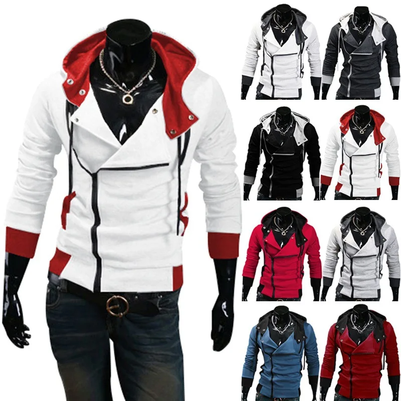 assassin Conner Hooded Jacket Cosplay Costumes 2019 fashion cartoon Korean version of the hooded sweater coat men's slim sweater
assassin Conner Hooded Jacket Cosplay Costumes 2019 fashion cartoon Korean version of the hooded sweater coat men's slim sweater