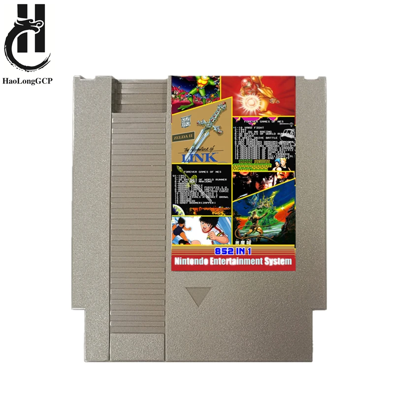 Лучшая игровая карта 852 в 1 8 битная 72 контактный игровой Картридж с поддержкой