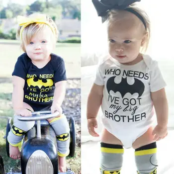 CANIS Brand 2019 Newborn Infant Baby Boy Girl Batman Romper Clothes Outfits Soft High Quality Letter Printed Cute Sets
CANIS Brand 2019 Newborn Infant Baby Boy Girl Batman Romper Clothes Outfits Soft High Quality Letter Printed Cute Sets