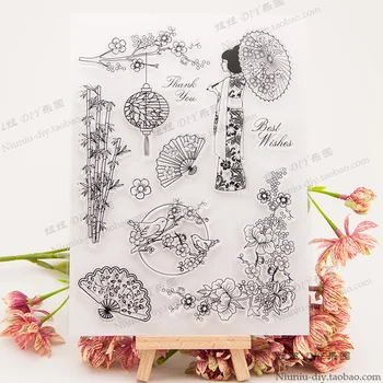 1 sheet DIY Japan Cherry blossoms and Birds Design Transparent Clear Rubber Stamp Seal Paper Craft Scrapbooking Decoration
1 sheet DIY Japan Cherry blossoms and Birds Design Transparent Clear Rubber Stamp Seal Paper Craft Scrapbooking Decoration