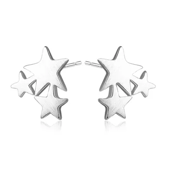 Stud Earrings For Women Five-pointed Star S925 Sterling Silver Fine Jewelry Simple Bridal Wedding Accessories Pendients Mujer
Stud Earrings For Women Five-pointed Star S925 Sterling Silver Fine Jewelry Simple Bridal Wedding Accessories Pendients Mujer