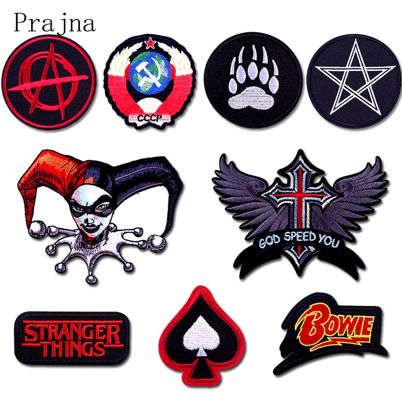 Prajna Fashion Joker Patch Stalker Iron On Patch Cross Embroidered Patches For Clothes Jacket Fabric Appqule Washable Badge DIY
Prajna Fashion Joker Patch Stalker Iron On Patch Cross Embroidered Patches For Clothes Jacket Fabric Appqule Washable Badge DIY
