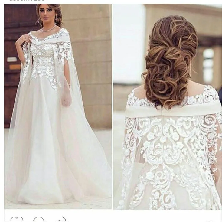 Fashion Scoop Appliqued Beaded Lace Short Sleeve Vestidos De Festa A Line Prom Dresses with Cape
Fashion Scoop Appliqued Beaded Lace Short Sleeve Vestidos De Festa A Line Prom Dresses with Cape