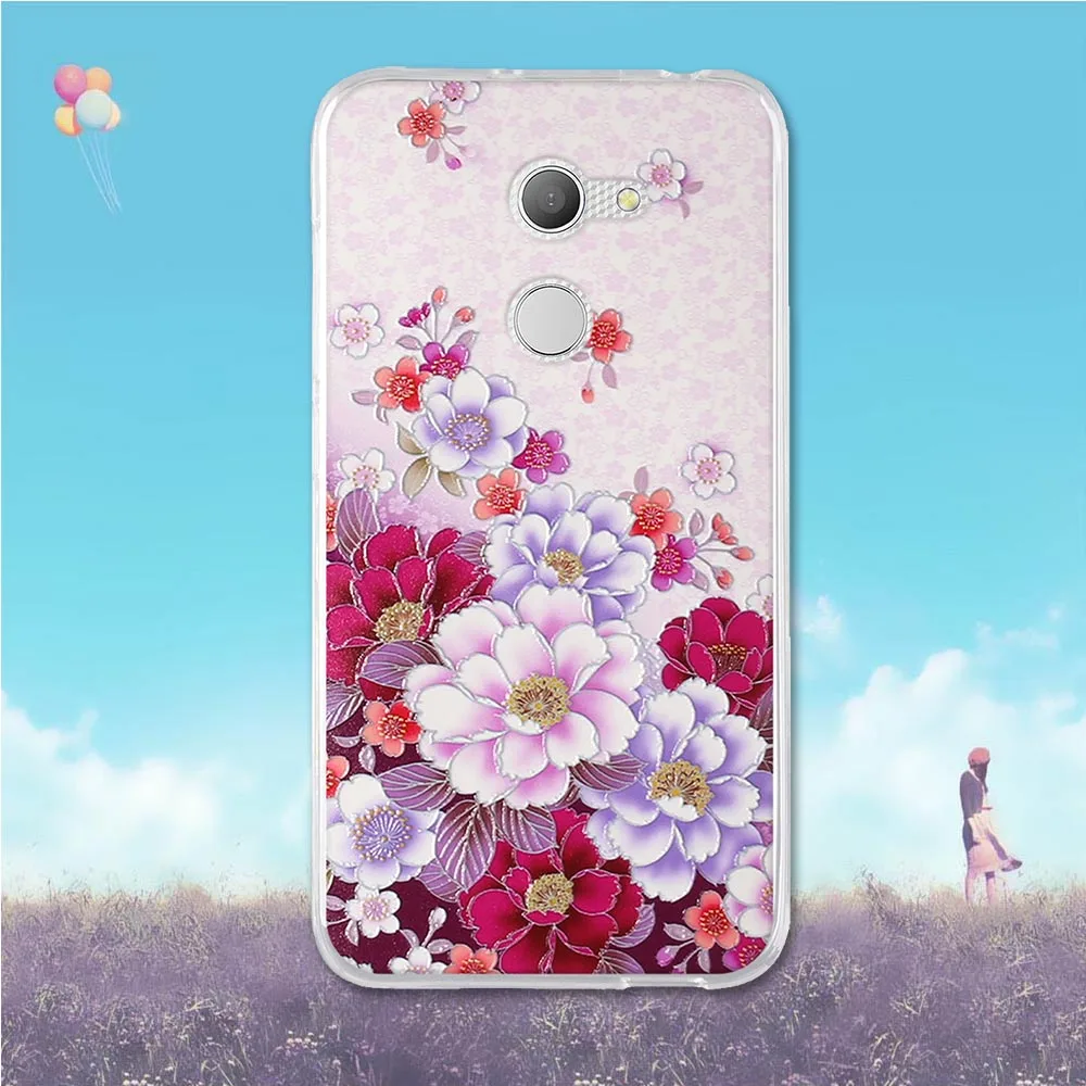 For Alcatel A3 Case Soft TPU Silicone Coque For Alcatel A3 A 3 5.0''Back Cover 3D Relief For Alcatel A3 5046Y 5046D Phone Cases