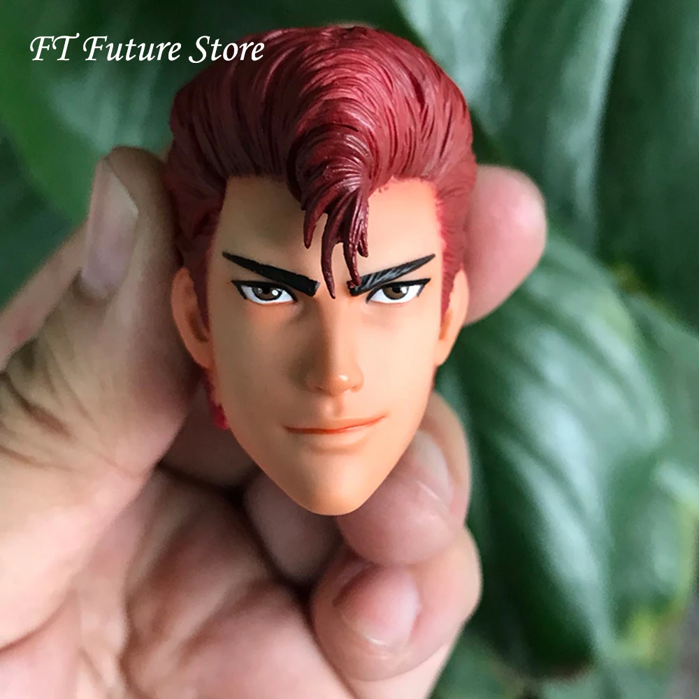Collectible 1/6 Male Anime Head Sculpt Accessory Hanamichi Sakuragi SLAM DUNK with Red Hard Hair Model for 12'' Action Figure
Collectible 1/6 Male Anime Head Sculpt Accessory Hanamichi Sakuragi SLAM DUNK with Red Hard Hair Model for 12'' Action Figure