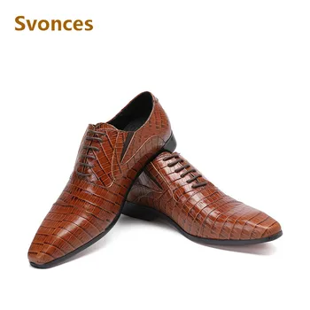 2018 Zapatillas Hombre Fashion Mens Dressing Shoes Genuine Leather Serpentine Designer New Male Lace-up Flats Brand Gentleman
2018 Zapatillas Hombre Fashion Mens Dressing Shoes Genuine Leather Serpentine Designer New Male Lace-up Flats Brand Gentleman