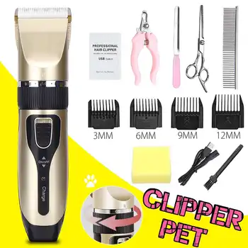 Professional Dog Hair Trimmer Animal Grooming Cutter Machine Pet Clipper Haircut Shaver USB Charging Electric Scissor Clipper
Professional Dog Hair Trimmer Animal Grooming Cutter Machine Pet Clipper Haircut Shaver USB Charging Electric Scissor Clipper