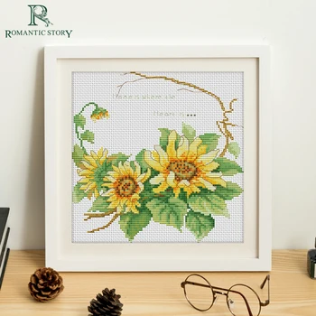 Romantic Story Cross Stitch Set DIY Beginners Needlework Embroidery Happy flower a beautiful day for Cross-stitch kits
Romantic Story Cross Stitch Set DIY Beginners Needlework Embroidery Happy flower a beautiful day for Cross-stitch kits