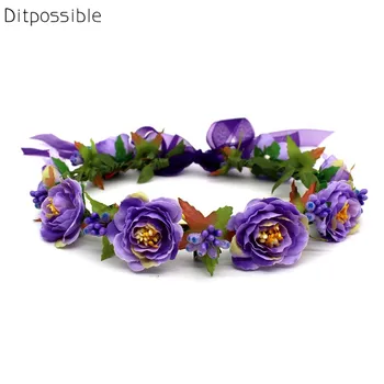 Ditpossible new fashion flowers wedding hair accessories for women bridal girls hairwear floral headbands
Ditpossible new fashion flowers wedding hair accessories for women bridal girls hairwear floral headbands