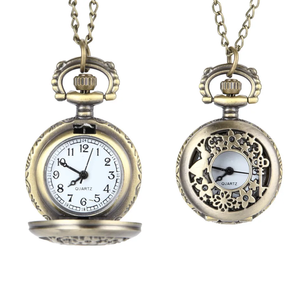 Vintage Pocket Watch With Alloy Chain Flowers Hollow Out Watches for Men Women Gift LXH
Vintage Pocket Watch With Alloy Chain Flowers Hollow Out Watches for Men Women Gift LXH