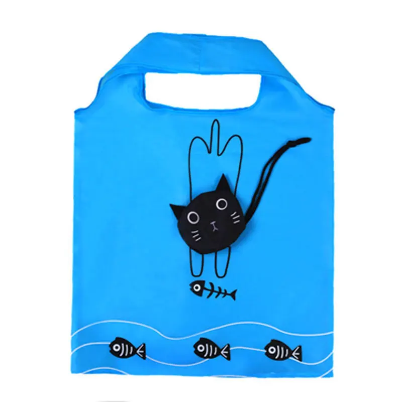 New Cartoon Shopping Tote Cute Cat Animals Folding Useful Nylon Foldable Eco Bag Reusable Shopping Bags
New Cartoon Shopping Tote Cute Cat Animals Folding Useful Nylon Foldable Eco Bag Reusable Shopping Bags