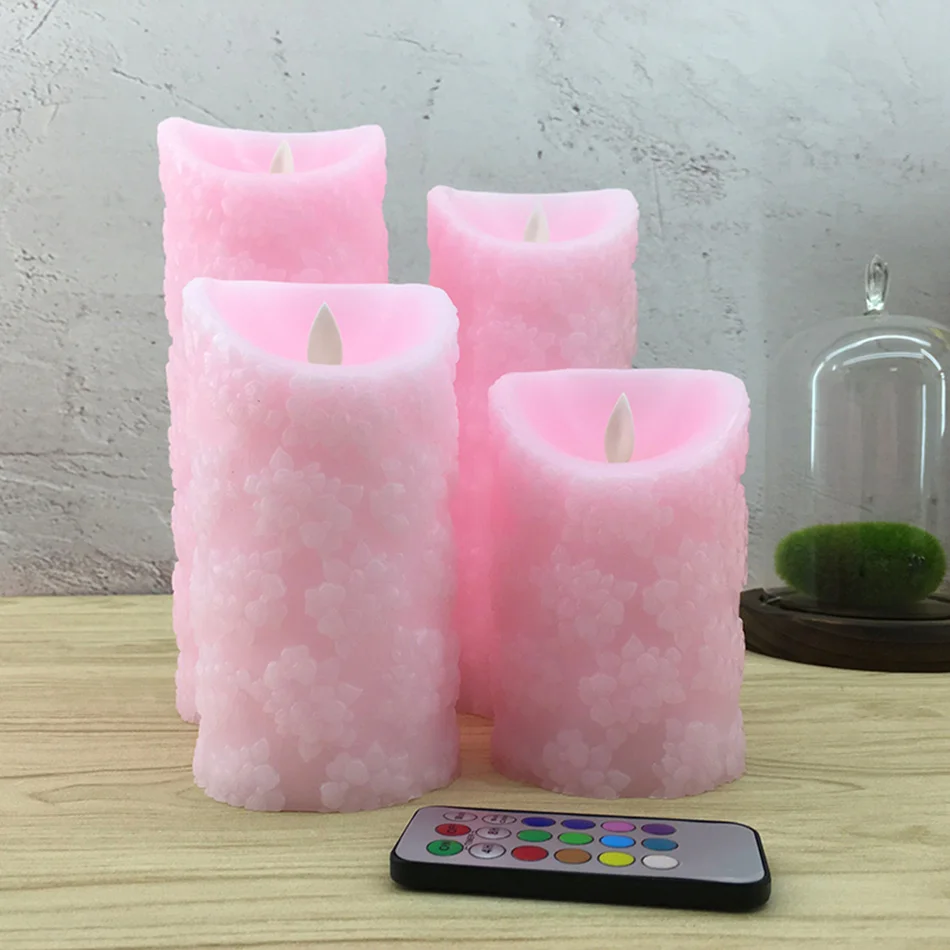 Floral cherry embossed Wax LED Candles with timing and RGB remote,unique candle light for home decoration,Wedding Candle
Floral cherry embossed Wax LED Candles with timing and RGB remote,unique candle light for home decoration,Wedding Candle