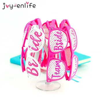 JOY-ENLIFE 10pcs Bachelorette Party Bride/Team Bride Glasses Wedding Party Decoration Hen Night Party Bridal Themed Party Favors
JOY-ENLIFE 10pcs Bachelorette Party Bride/Team Bride Glasses Wedding Party Decoration Hen Night Party Bridal Themed Party Favors