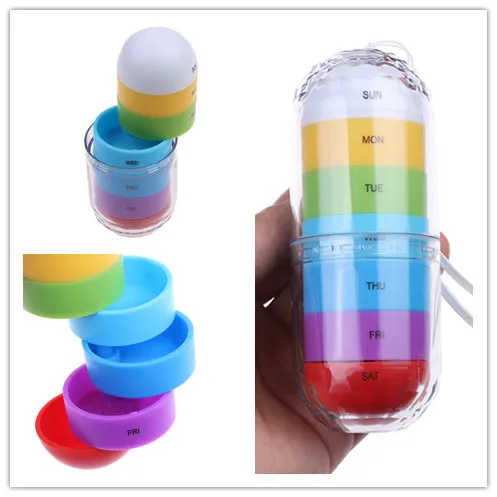 7 Days Pill Case Box Weekly Medicine Holder Storage Box Tablet Pill Organizer Container Splitters For Diet Pills Box New
7 Days Pill Case Box Weekly Medicine Holder Storage Box Tablet Pill Organizer Container Splitters For Diet Pills Box New